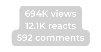 694K views 12 1K reacts 592 comments
